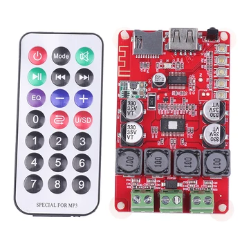 TPA3116 Bluetooth Receiver 2X50W Amplifier Board Digital U Disk TF Decoding 
TPA3116 Bluetooth Receiver 2X50W Amplifier Board Digital U Disk TF Decoding
