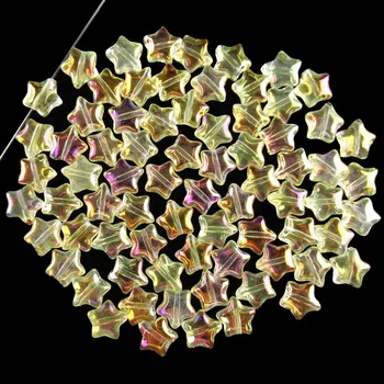 20Pcs Carved White Rainbow Titanium Crystal Star Pendant Bead 8x8x3mm 877SJ
20Pcs Carved White Rainbow Titanium Crystal Star Pendant Bead 8x8x3mm 877SJ