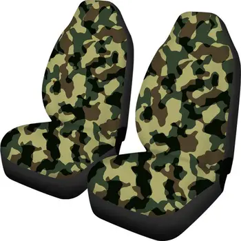 TOADDMOS Army Green Camouflage Pattern Car Seat Cover Fit for Cars,Trucks,SUV,Van Mat Cushion 2 Packs Car Interior Fashion Decor
TOADDMOS Army Green Camouflage Pattern Car Seat Cover Fit for Cars,Trucks,SUV,Van Mat Cushion 2 Packs Car Interior Fashion Decor
