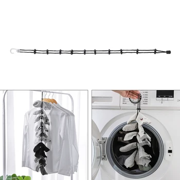 Adjustable Multi-Function Socks Hanging Rope Useful Clothes Hanger And Washing Basket Net For Wardrobe Storage Home Accessories
Adjustable Multi-Function Socks Hanging Rope Useful Clothes Hanger And Washing Basket Net For Wardrobe Storage Home Accessories