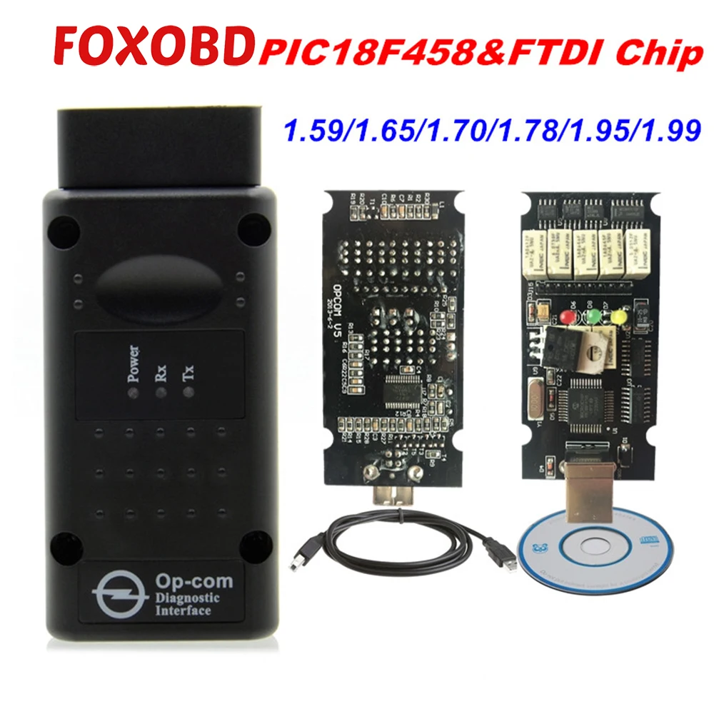 Latest Firmware OPCOM 1.99 1.95 1.78 1.70 1.65 OBD2 CAN-BUS Code Reader For Opel OP COM OP-COM Diagnostic PIC18F458 FTDI Chip
Latest Firmware OPCOM 1.99 1.95 1.78 1.70 1.65 OBD2 CAN-BUS Code Reader For Opel OP COM OP-COM Diagnostic PIC18F458 FTDI Chip