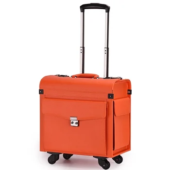 

2019 New Women business Trolley Suitcases borading box Men Multifunction Carry On Spinner brand Rolling Luggage mala Travel Bag