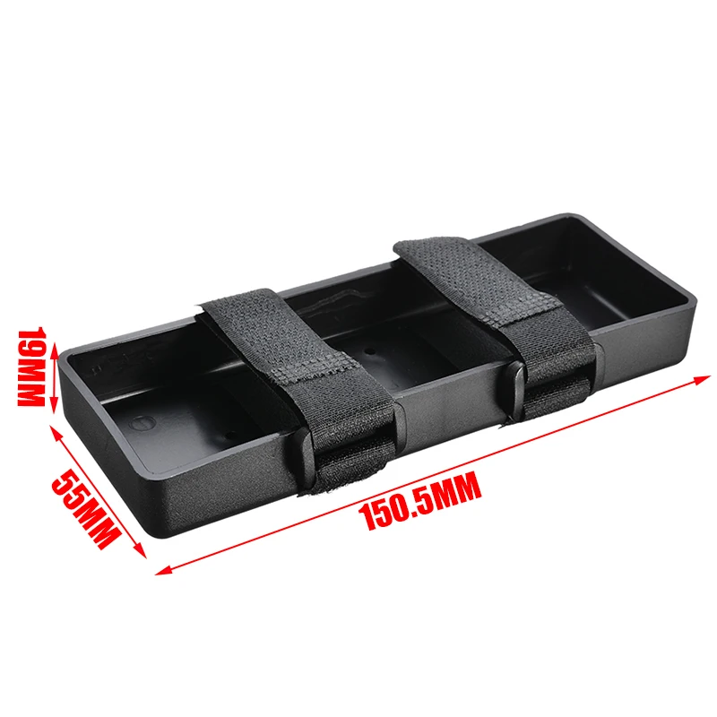 1pcs 15cmx5cm Plastic Battery Box Bracket Tray Case Battery Storage Box for 1/10 1/8 RC Cars Accessories