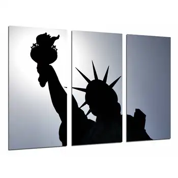 City New York Statue Liberty Silhouette Torch, photo print on wood, modern picture decorative 27012
City New York Statue Liberty Silhouette Torch, photo print on wood, modern picture decorative 27012