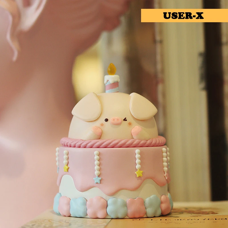 

USER-X Piko Pig Dessert Series Blind Box anime kawaii Figure lovely cute doll toys girl gift birthday Car decoration Ornaments