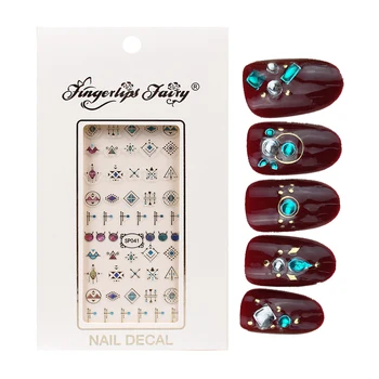Nail Stickers Imitation Diamond Sticker 3D Bronzing Laser Applique Exquisite Fashion Eno-friendly Nails Decals Nail Art Tools
Nail Stickers Imitation Diamond Sticker 3D Bronzing Laser Applique Exquisite Fashion Eno-friendly Nails Decals Nail Art Tools