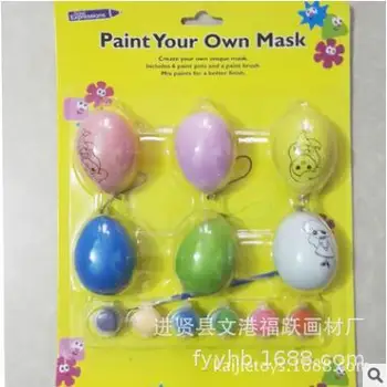 Children Easter Painted Egg DIY Cartoon Educational Coloured Drawing Six-in-One Set Painted Egg Easter Painted Egg
Children Easter Painted Egg DIY Cartoon Educational Coloured Drawing Six-in-One Set Painted Egg Easter Painted Egg