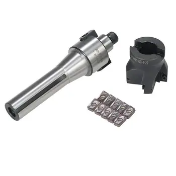 2 inch R8-FMB22 Shank Face Shell Mill Arbor+400R 50MM CNC End Milling Cutter+10pcs/box APMT1604 Carbide Inserts+T15 Wrench CNC M
2 inch R8-FMB22 Shank Face Shell Mill Arbor+400R 50MM CNC End Milling Cutter+10pcs/box APMT1604 Carbide Inserts+T15 Wrench CNC M