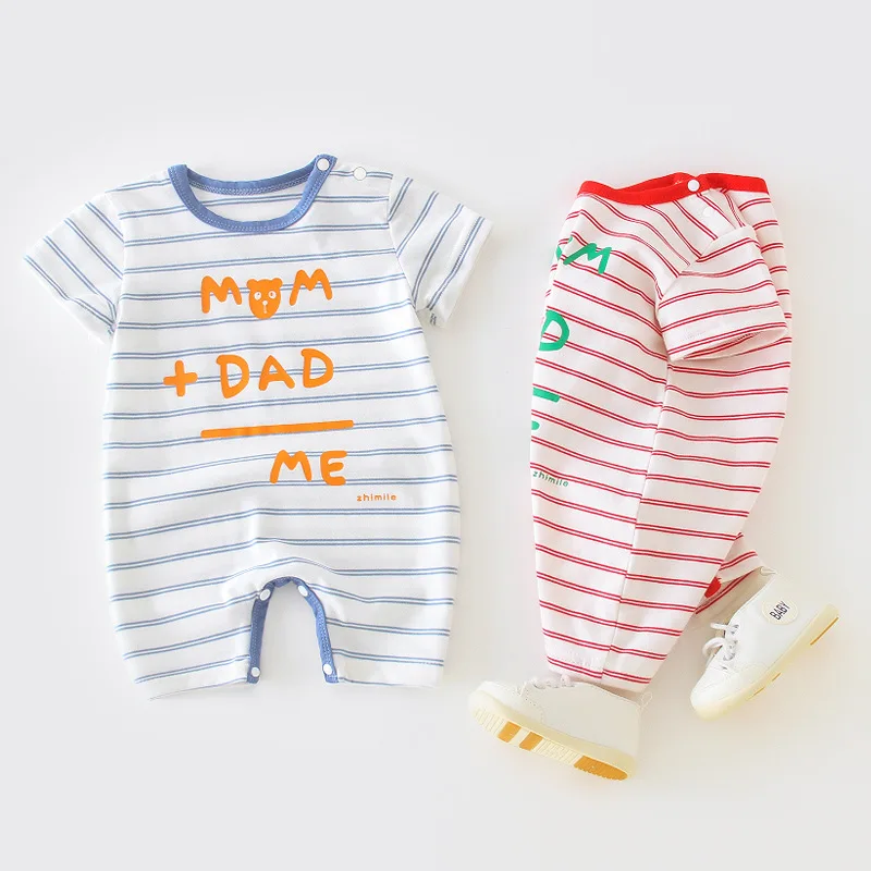 Primary Infant Summer Wear Men And Women Baby Rompers Baby Onesie Pure Cotton Short Sleeve Newborns Clothes Thin Crawling Clothe
Primary Infant Summer Wear Men And Women Baby Rompers Baby Onesie Pure Cotton Short Sleeve Newborns Clothes Thin Crawling Clothe