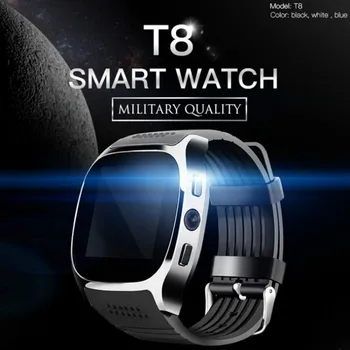 Smart Watch T8 Bluetooth Smart Card Phone Watch Sports Watch Smart Wear Android Watch
Smart Watch T8 Bluetooth Smart Card Phone Watch Sports Watch Smart Wear Android Watch