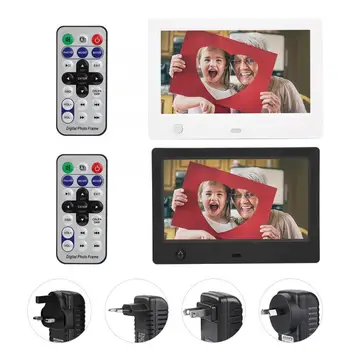 Digital Photo Frame 7" Digital Photo Frame HD Electronic Album with Body Sensor 16:9 Black/White Marco Digital De Fotos 
Digital Photo Frame 7" Digital Photo Frame HD Electronic Album with Body Sensor 16:9 Black/White Marco Digital De Fotos