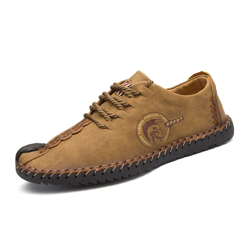 2019 Men Shoes Split Leather Flat Loafers High Quality Casual Shoes Flats Moccasins Shoes Big size 38-48 
2019 Men Shoes Split Leather Flat Loafers High Quality Casual Shoes Flats Moccasins Shoes Big size 38-48