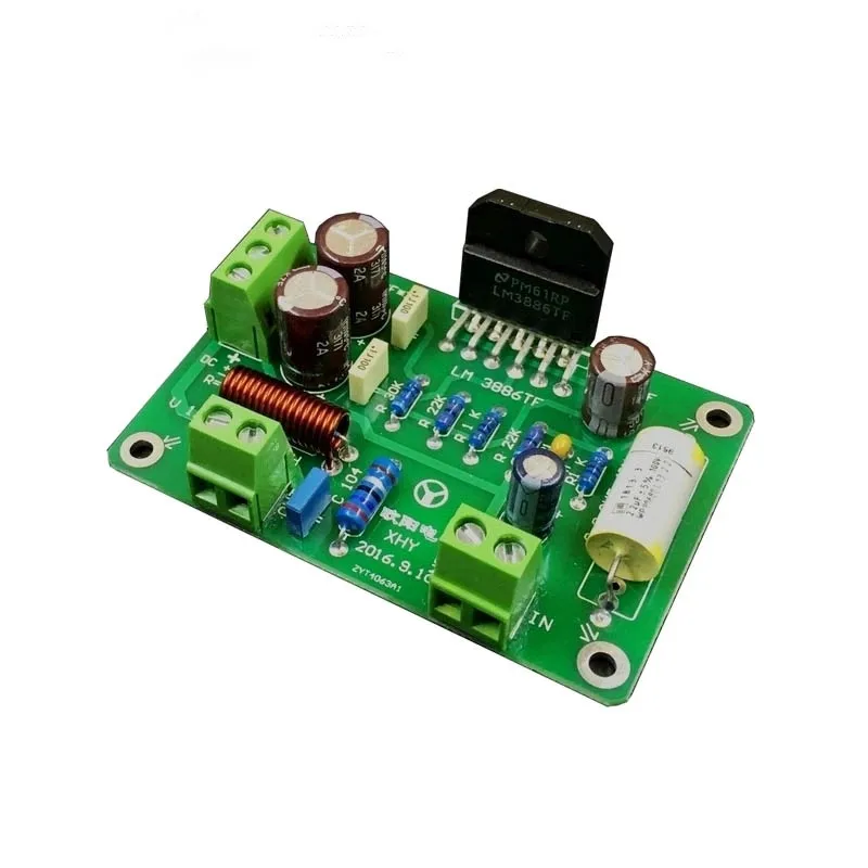 Моноусилитель LM3886 68 Вт 16 В до 36 в мощности Hi-Fi собранная плата пиковая мощность 135 |