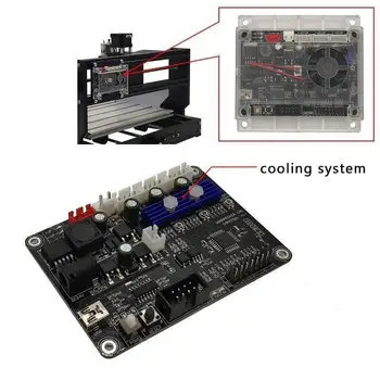 3 Axis GRBL 1.1J CNC Router Machine Lasering Engraver Control Board DIY USB Port Controller Card
3 Axis GRBL 1.1J CNC Router Machine Lasering Engraver Control Board DIY USB Port Controller Card