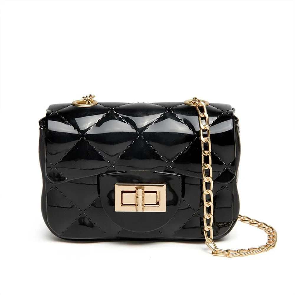 Women Small Messenger Bag Casual PVC Chain Female Flap Square Handbag Mini Jelly Clutch Purse Girls Shoulder Crossbody Bags Sac
Women Small Messenger Bag Casual PVC Chain Female Flap Square Handbag Mini Jelly Clutch Purse Girls Shoulder Crossbody Bags Sac