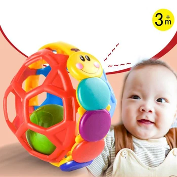 Colored Ball Intelligence Development Hand Rattle Baby Bendy Ball Toy Plastic Fun Activity Educational Toy
Colored Ball Intelligence Development Hand Rattle Baby Bendy Ball Toy Plastic Fun Activity Educational Toy
