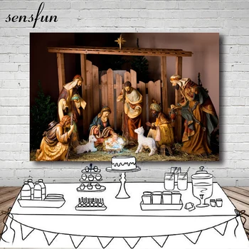 Sensfun Christian Birth of Jesus Christmas Nativity Scene Backdrop Vinyl Photography Background For Photo Studio Photophone
Sensfun Christian Birth of Jesus Christmas Nativity Scene Backdrop Vinyl Photography Background For Photo Studio Photophone