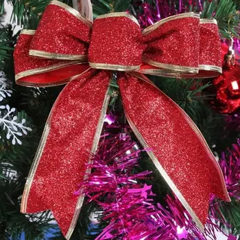 10pcs Christmas Tree Bow Ornaments Knot Flower Christmas Tree Decoration Christmas Flower Artificial Flower Family Decor 
10pcs Christmas Tree Bow Ornaments Knot Flower Christmas Tree Decoration Christmas Flower Artificial Flower Family Decor