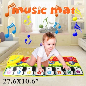 

Children Piano Keyboard Music Learn Singing Gym Carpet Touch Play Mats Blanket Kids Educational Toy Gift For Kids Baby Toy