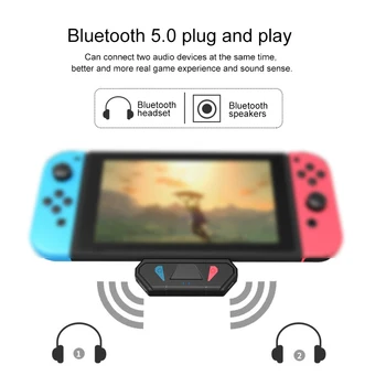 Bluetooth 5.0 Transmitte Low Latency USB C Type-C HDMI Projection Screen Base Wireless Adapter & Mic for Switch for PS4 for TV
Bluetooth 5.0 Transmitte Low Latency USB C Type-C HDMI Projection Screen Base Wireless Adapter & Mic for Switch for PS4 for TV