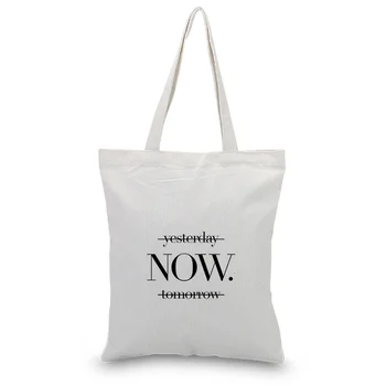 Interesting Text Pattern Print Canvas Tote Bag Shopper Bag Ecological Reusable Recycle Daily Use Handbag
Interesting Text Pattern Print Canvas Tote Bag Shopper Bag Ecological Reusable Recycle Daily Use Handbag