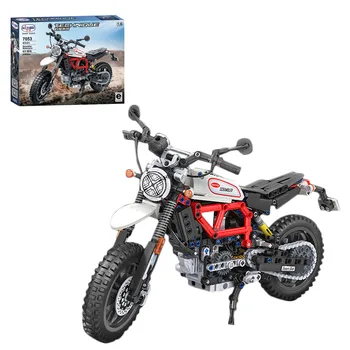611Pcs 1:6 Technic Climbing Motorcycle Model Motorbike Small Particles Building Block Educational Bricks Toy Gift For Coleection
611Pcs 1:6 Technic Climbing Motorcycle Model Motorbike Small Particles Building Block Educational Bricks Toy Gift For Coleection