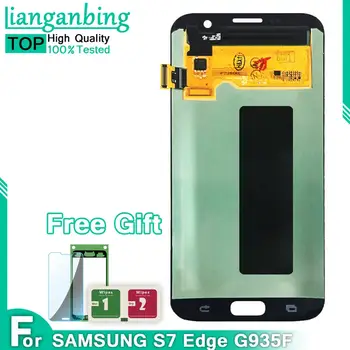 New Super AMOLED LCD S7 Edge Display 100% Tested Working Touch Screen Assembly For Samsung galaxy s7 edge display lcd G935F
New Super AMOLED LCD S7 Edge Display 100% Tested Working Touch Screen Assembly For Samsung galaxy s7 edge display lcd G935F