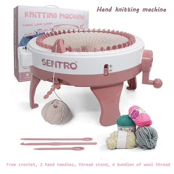 22/40/48 Needle Knitting Machine Sewing Material Accessories Loom Needlework Kit Tools Circular To knit Weaving DIY Threader
22/40/48 Needle Knitting Machine Sewing Material Accessories Loom Needlework Kit Tools Circular To knit Weaving DIY Threader