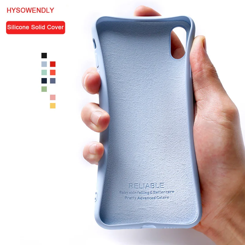 Cute Candy Liquid Silicone Case For iPhone 6 6s 7 8 Plus X XR XS Max Soft Protective Covers For New iPhone 11 Pro 11Pro Max 2019
Cute Candy Liquid Silicone Case For iPhone 6 6s 7 8 Plus X XR XS Max Soft Protective Covers For New iPhone 11 Pro 11Pro Max 2019