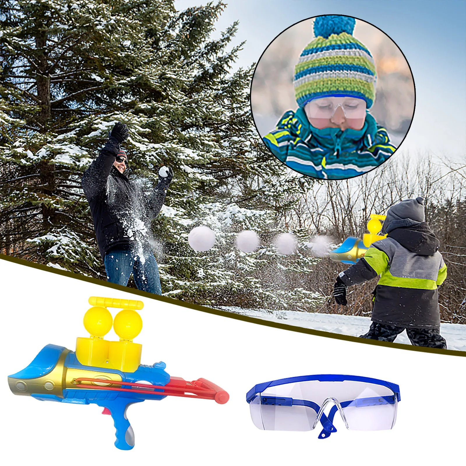 Launcher Round Snowball Playing Snow Tools Snowball Maker Mold With Handle Perfect Gift For Kids Snowball Launch Toy
Launcher Round Snowball Playing Snow Tools Snowball Maker Mold With Handle Perfect Gift For Kids Snowball Launch Toy