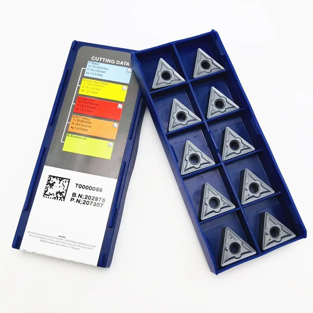 10PCS carbide insert TNMG160408 NN LT10 high quality internal turning CNC lathe tool TNMG 160408 lathe cutting tool TNMG
10PCS carbide insert TNMG160408 NN LT10 high quality internal turning CNC lathe tool TNMG 160408 lathe cutting tool TNMG