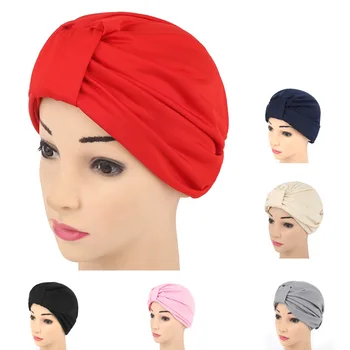 New Fashion Stretch Women Turban Headband Indian Cap Muslim RuffIe Hijab Headwraps Ladies Chemo Cap For Hair Loss Turbante Mujer
New Fashion Stretch Women Turban Headband Indian Cap Muslim RuffIe Hijab Headwraps Ladies Chemo Cap For Hair Loss Turbante Mujer