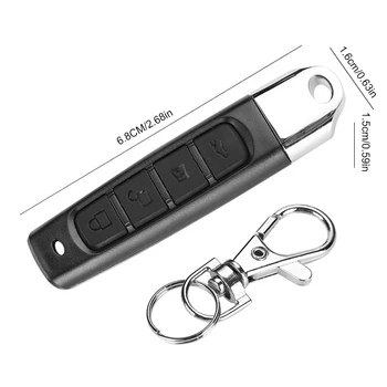 The remote for T431 T434 TOP432A TO434A fixed code duplicator remote control 433.92mhz
The remote for T431 T434 TOP432A TO434A fixed code duplicator remote control 433.92mhz