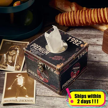 American retro creative tissue box decoration restaurant restaurant table coffee table decorations household drawer paper napkin 
American retro creative tissue box decoration restaurant restaurant table coffee table decorations household drawer paper napkin
