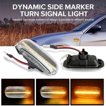 CROSSFOX Dynamic Side Marker Led Turn Signal Lights Sequential Blinker Lamp For A3 S3 8P 2000-2003 A8 D2 99-2002 TT 8N 2000-2006
CROSSFOX Dynamic Side Marker Led Turn Signal Lights Sequential Blinker Lamp For A3 S3 8P 2000-2003 A8 D2 99-2002 TT 8N 2000-2006