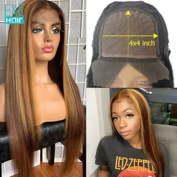 Silk Base 4x4 Lace Closure Wig Straight Highlight Honey Blonde Brazilian Remy 180 Density Lace Front Human Hair Wigs For Women
Silk Base 4x4 Lace Closure Wig Straight Highlight Honey Blonde Brazilian Remy 180 Density Lace Front Human Hair Wigs For Women