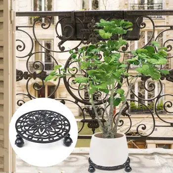 Cast Iron Plant Stand Universal Movable Flower Pot Holder Rolling Tray Gravity Bearing Outdoor Large Flower Plant Pot Stand
Cast Iron Plant Stand Universal Movable Flower Pot Holder Rolling Tray Gravity Bearing Outdoor Large Flower Plant Pot Stand