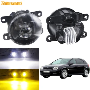 Fog Light Assembly For Opel Signum Hatchback 2003-2015 Car H11 Front Bumper LED Fog Lamp Daytime Running Light 30W 8000LM 12V