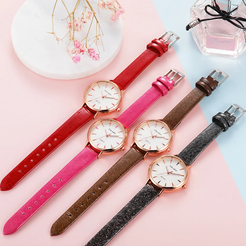 New Style Watch Casual Trend Fashion Watch Simple Water Droplet Measuring Dial Polyurethane Belt Students Watch
New Style Watch Casual Trend Fashion Watch Simple Water Droplet Measuring Dial Polyurethane Belt Students Watch