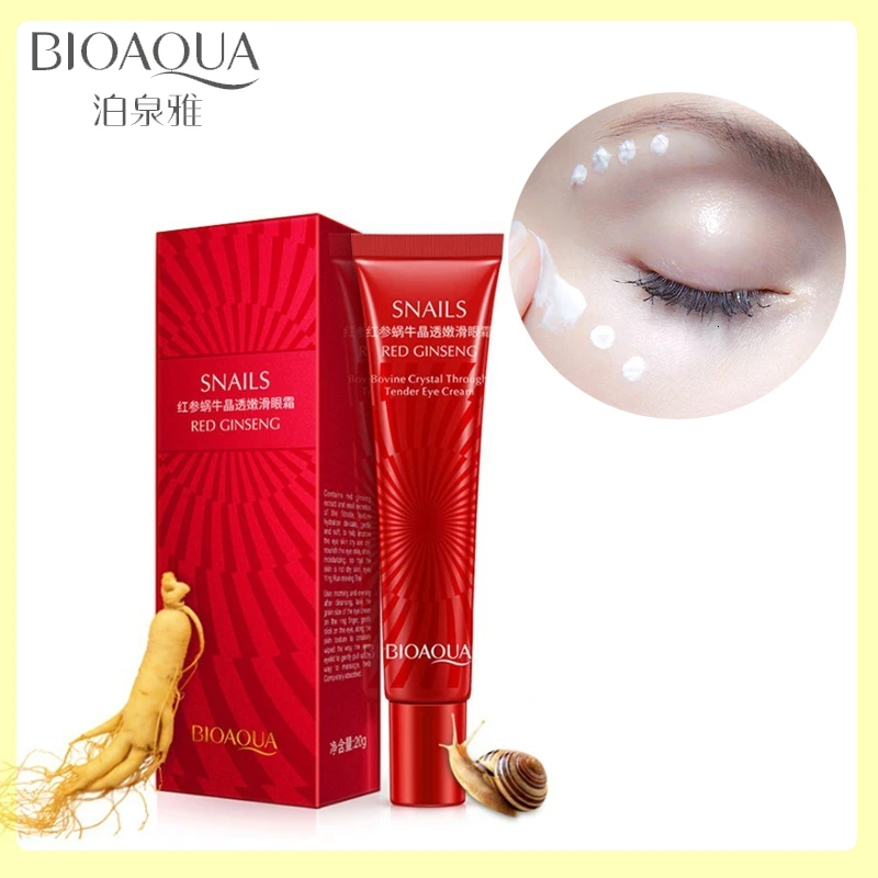 BIOAQUA Snail Essence Eye Cream Moisturizer Skin Care Anti Wrinkle Cream Ageless Fine Line makeup gel Remove Dark Circle Lift
BIOAQUA Snail Essence Eye Cream Moisturizer Skin Care Anti Wrinkle Cream Ageless Fine Line makeup gel Remove Dark Circle Lift