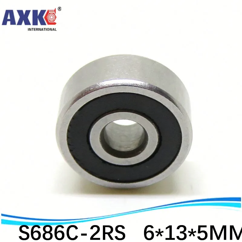 Фото Stainless steel hybrid ceramic ball bearing S686 2RS S686C-2RS CB ABEC7 LD 2OS S686C-2OS 6*13*5 MM Fishing reel | Обустройство дома