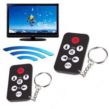Mini Universal Infrared IR TV Set 7 Keys Television Remote Control Controller Keychain Key Ring Easily
Mini Universal Infrared IR TV Set 7 Keys Television Remote Control Controller Keychain Key Ring Easily