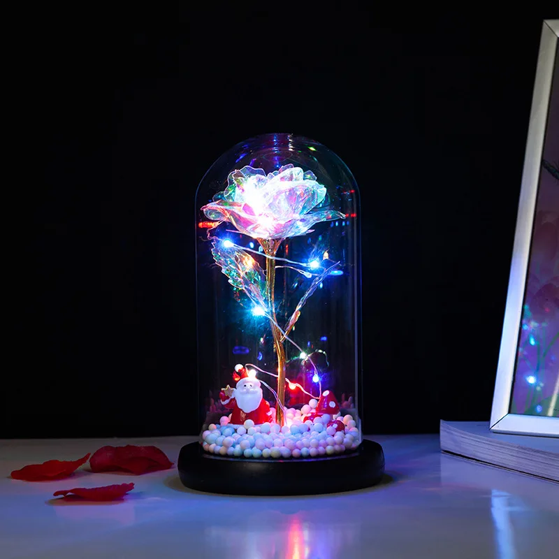 Beautiful Eternal Rose LED Light Beauty And The Beast Rose In Glass Dome For Valentine's Day Mother's Or Christmas Day Gift
Beautiful Eternal Rose LED Light Beauty And The Beast Rose In Glass Dome For Valentine's Day Mother's Or Christmas Day Gift