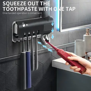 UV Toothbrush Disinfection Bathroom Toothpaste Squeezer Portable Toothbrush Sterilizer Uv Sterilizer Uv Disinfection Wall Mount 
UV Toothbrush Disinfection Bathroom Toothpaste Squeezer Portable Toothbrush Sterilizer Uv Sterilizer Uv Disinfection Wall Mount