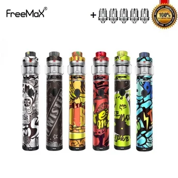 Original Freemax Twister 80W Starter Kit Built-In 2300mah Battery with Fireluke 2 Vape Tank 5ml X1 Coil X2 Mesh Atomizer Core
Original Freemax Twister 80W Starter Kit Built-In 2300mah Battery with Fireluke 2 Vape Tank 5ml X1 Coil X2 Mesh Atomizer Core