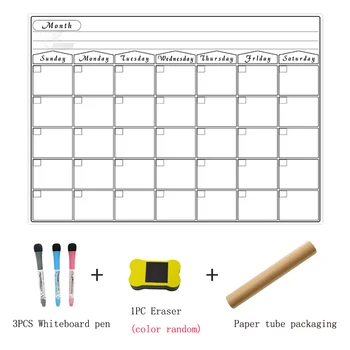 Weekly Monthly Blackboard Planner Whiteboard Fridge Magnet Flexible Daily Message Drawing Refrigerator Board Study Room Decor
Weekly Monthly Blackboard Planner Whiteboard Fridge Magnet Flexible Daily Message Drawing Refrigerator Board Study Room Decor