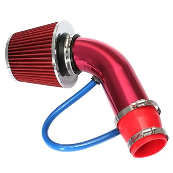 76mm Manifold Air Intake Filter Kit Reusable Power Flow Universal Car Cold Aluminum Tube Easy Install Accessories Induction Pipe
76mm Manifold Air Intake Filter Kit Reusable Power Flow Universal Car Cold Aluminum Tube Easy Install Accessories Induction Pipe