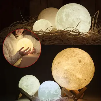 LED Magical Moonlight With Base Table Desk Moon Lamp Home Decoration Indoor LED Night Light Birthday Valentines Gift
LED Magical Moonlight With Base Table Desk Moon Lamp Home Decoration Indoor LED Night Light Birthday Valentines Gift