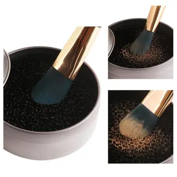 1pc Makeup Brush Cleaner Cleaner Pad Dry Box Make Up Washing Brush Gel Cleaning Mat Sponge Cosmetic Eye Shadow Remover Wash Tool
1pc Makeup Brush Cleaner Cleaner Pad Dry Box Make Up Washing Brush Gel Cleaning Mat Sponge Cosmetic Eye Shadow Remover Wash Tool