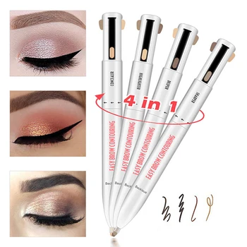 4 in 1 Eyebrow Pencil Waterproof Drawing Eye Brow Pencil Long Lasting Easy Color Eyebrow Pen Women Makeup Cosmetic Tool
4 in 1 Eyebrow Pencil Waterproof Drawing Eye Brow Pencil Long Lasting Easy Color Eyebrow Pen Women Makeup Cosmetic Tool
